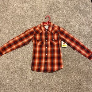 Ariat Girls Button Down